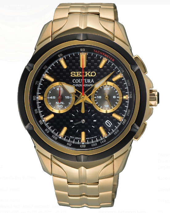 Seiko Coutura SSB440 Replica Watch